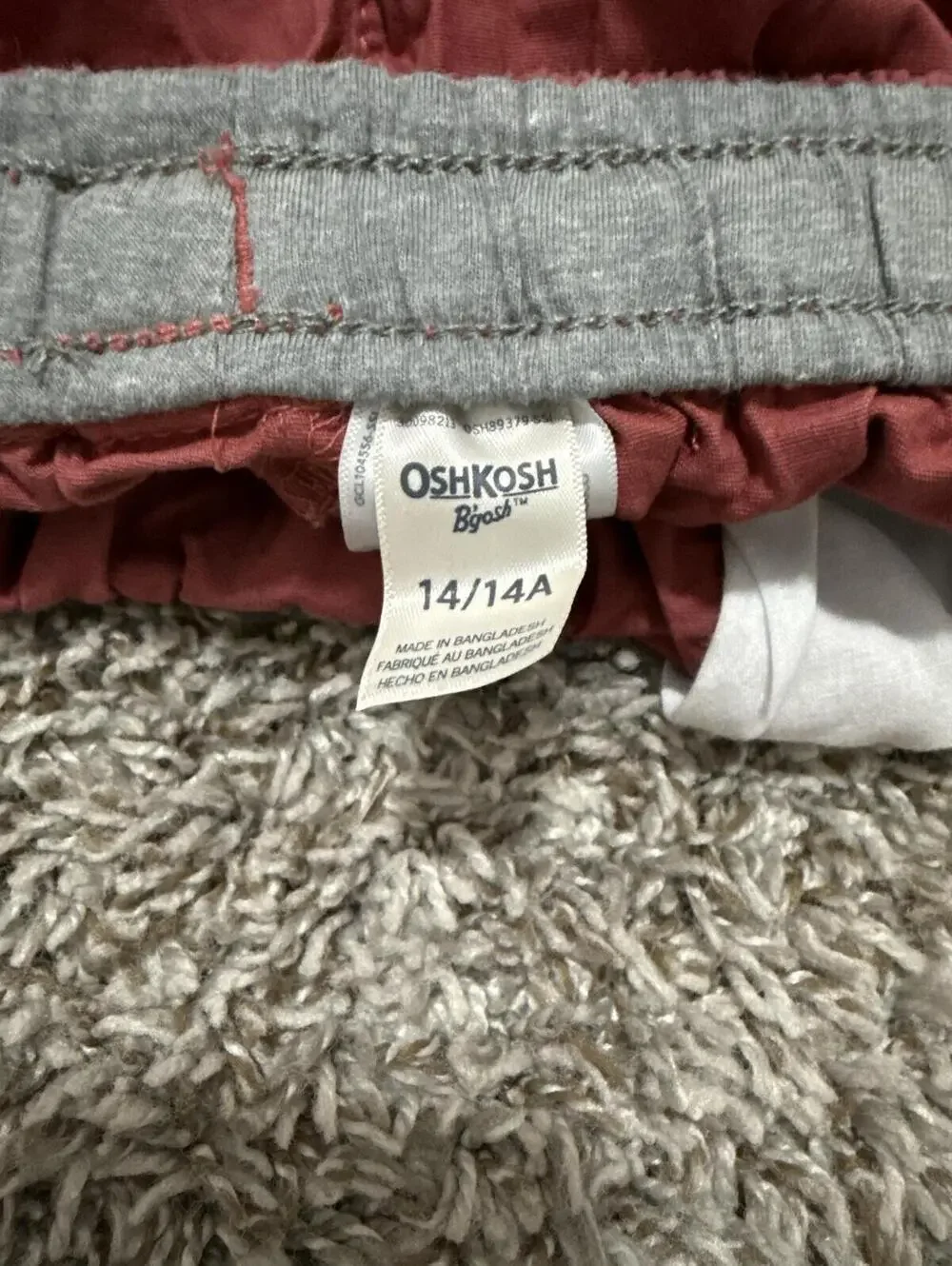 OshKosh B'gosh Jogger with Zipper Pockets - Kids 14